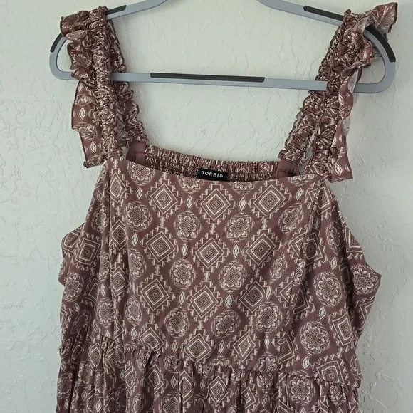 NWOT Mauve TORRID dress size 3x - Picture 2 of 3